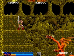 une photo d'Ã©cran de Rastan Saga sur Arcade